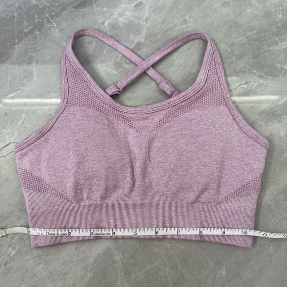 Women’s AYBL Motion Seamless Padded Adjustable Criss Cross Back Sports Bra Small - Picture 13 of 16